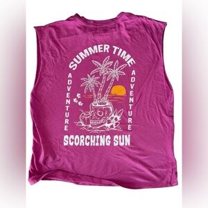 Oversized Summer Muscle Tank